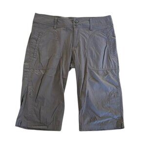 Patagonia Brown Women’s Cropped Convertible Shorts Sz 4